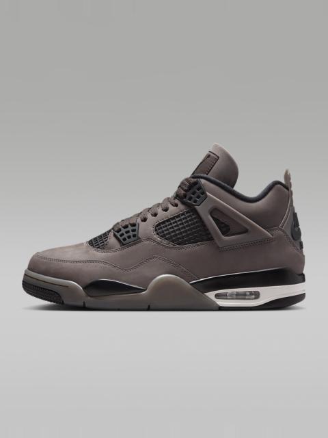 Air Jordan 4 Retro "Cave Stone and Black" Men's Shoes