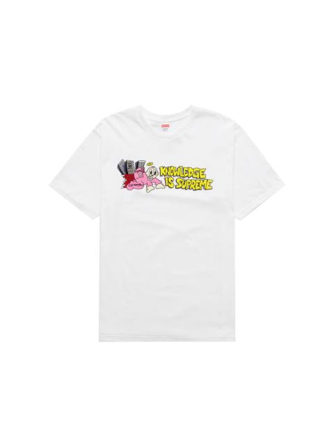 Supreme Knowledge Tee White