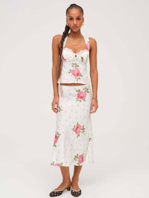 Rosebud Midi Skirt