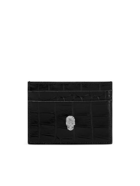 skull-embellishment cardholder