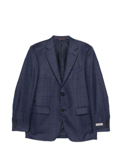 check pattern blazer