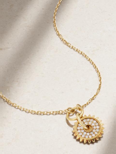 18-karat Gold Diamond Necklace