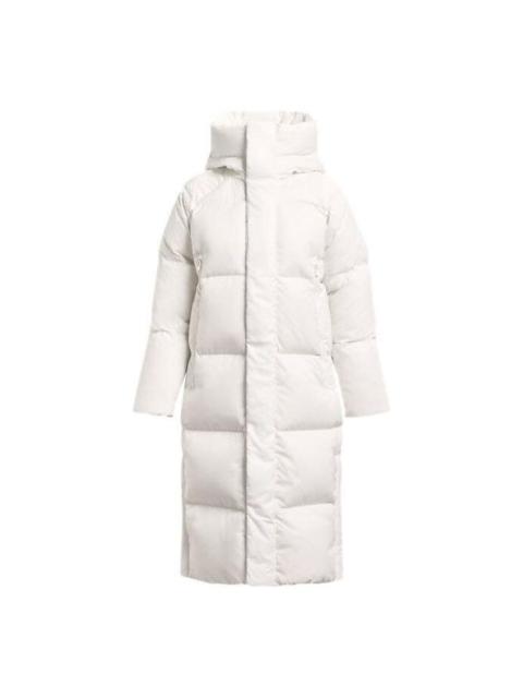 (WMNS) Under Armour ColdGear Infrared Long Puffer Jacket 'White' 1378857-112