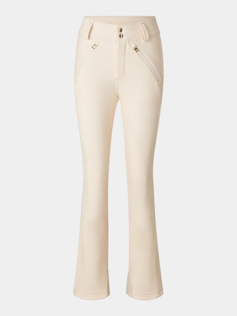 Hazel softshell ski pants in Cream