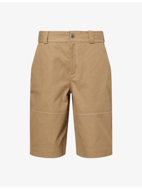 Worker Bermuda Cotton Shorts