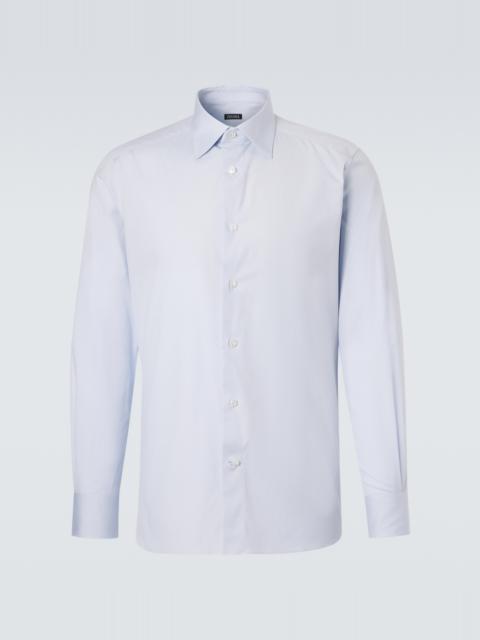 Cotton-blend shirt