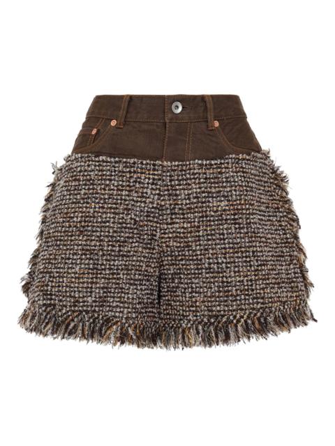 Tweed Shorts