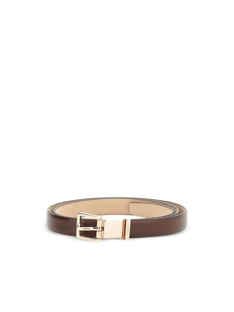 gold-tone buckle belt