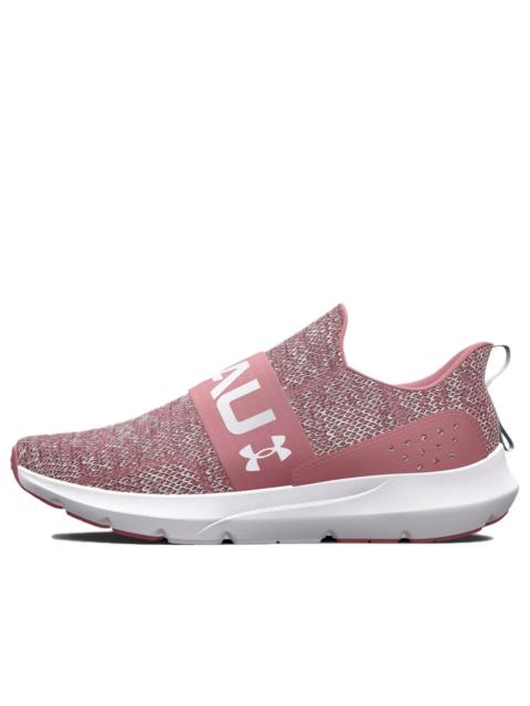 (WMNS) Under Armour Surge 3 Slip 'Pink Elixir' 3026507-601