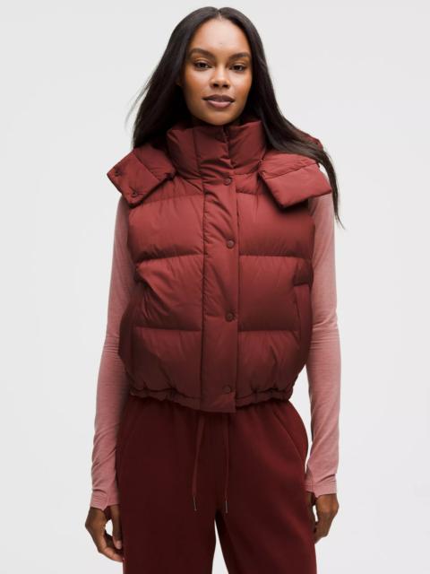 Wunder Puff 600-Down-Fill Cropped Vest
