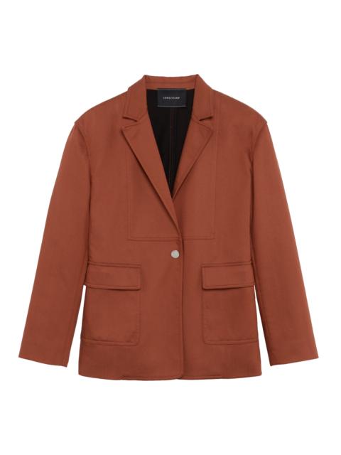 Jacket Terracotta - Gabardine