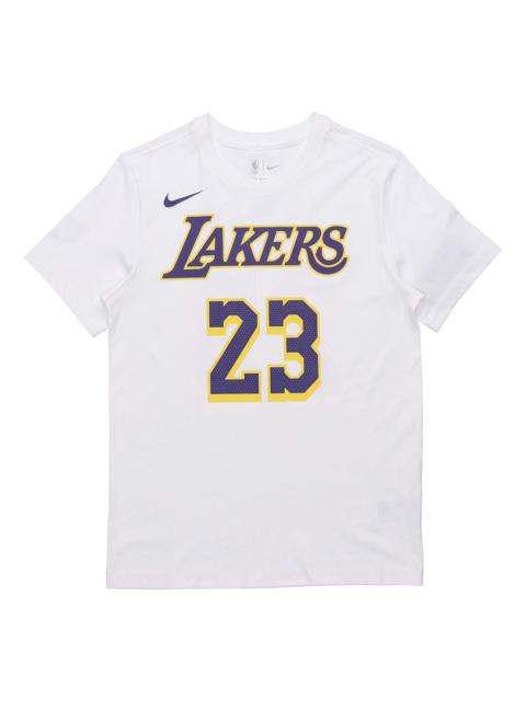 Nike Men's NBA Los Angeles Lakers James NO.23 Basketball Sports White CV8529-100