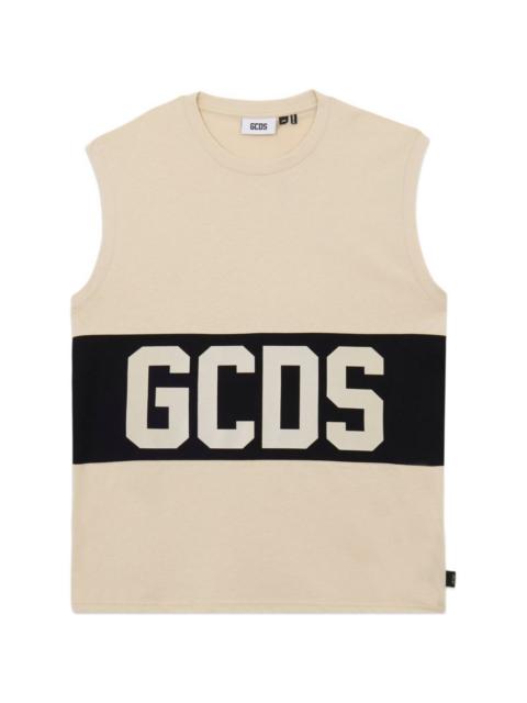 logo sleeveless T-shirt