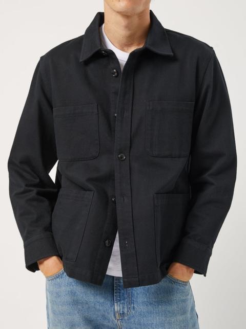 MISHA OVERSHIRT - BLACK
