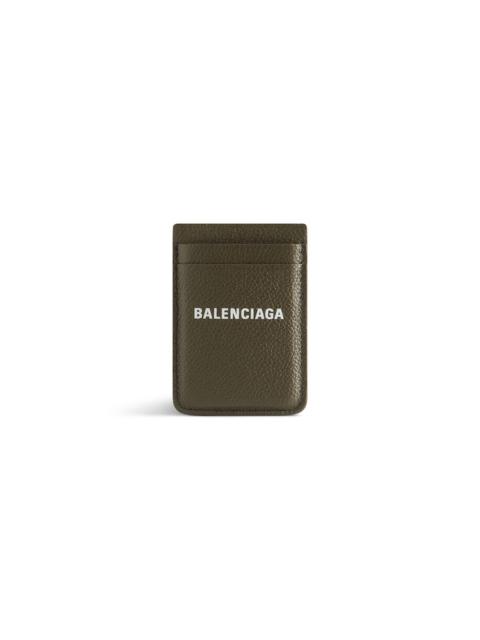 Men's Cash Magnet Card Holder in Dark Green