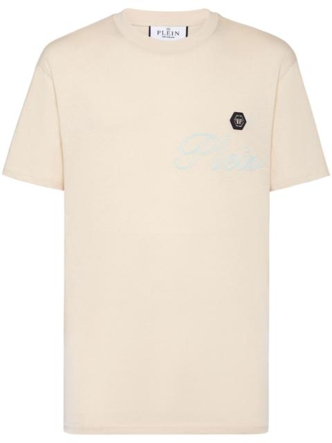 round-neck jersey T-shirt