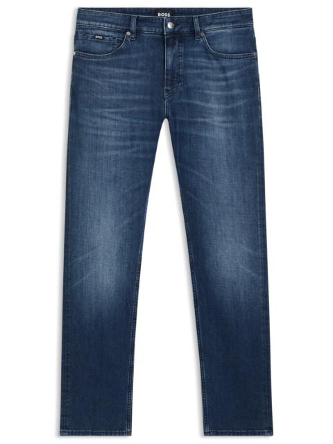 SLIM-FIT JEANS IN RINSE-WASHED COMFORT-STRETCH DENIM