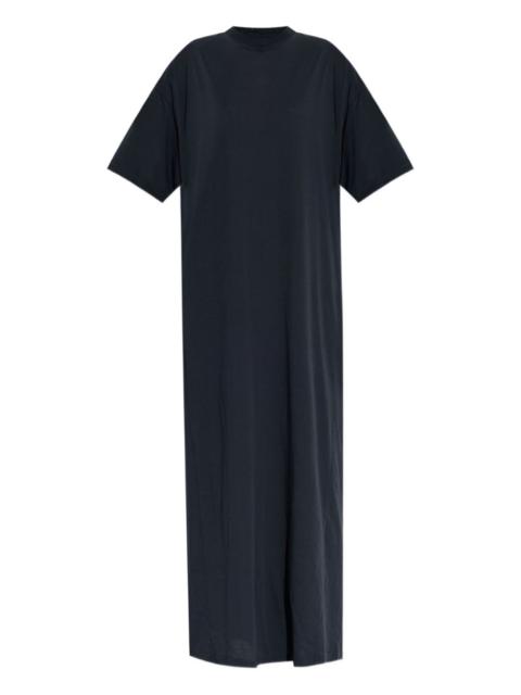 short-sleeve maxi dress