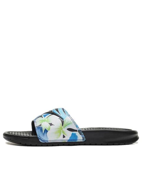 (WMNS) Nike BENASSI JDI PRINT 'Black' 618919-029