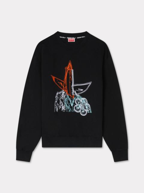 'Kenzo x Futura 2000' embroidered sweatshirt in cotton
