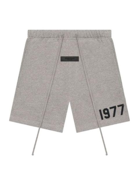 Fear of God Essentials SS22 Shorts Dark Oatmeal 1977 FOG-SS22-235