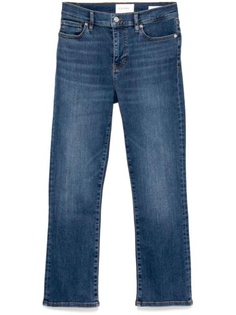 Le high straight jeans