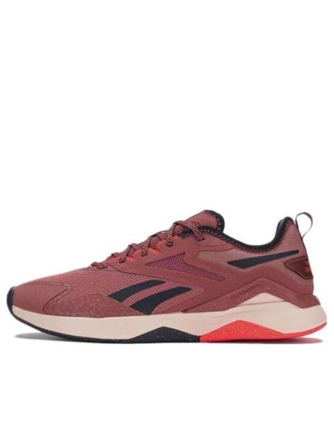 (WMNS) Reebok Nanoflex Adventure TR 2 'Burgundy Beige Black' 100033534