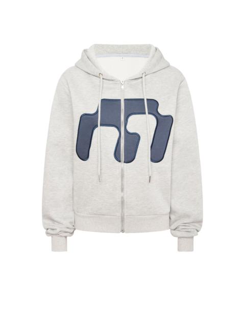 MARINA HOODIE - HEATHER GREY