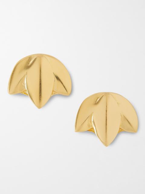 Tiny Leaf Earrings