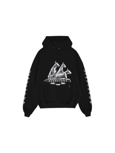 Represent Bullterrier Hoodie Jet Black