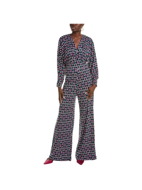 Diane von Furstenberg Fanny Wool-Blend Jumpsuit
