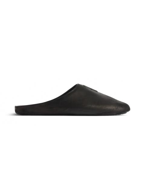 Men's Château Flat Mule in Black