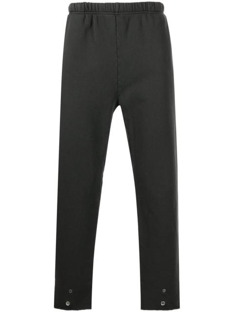 cropped straight-leg joggers