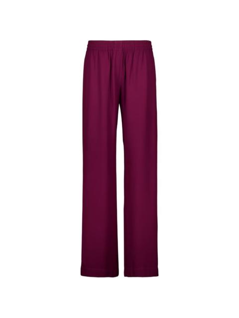 straight-leg trousers