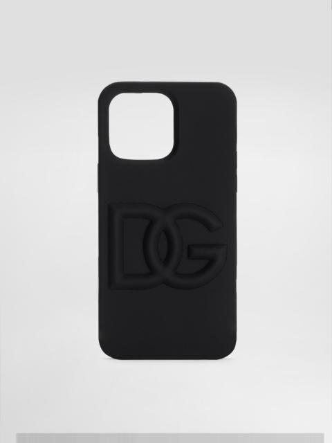Rubber iPhone 14 Pro Max Cover with DG logo