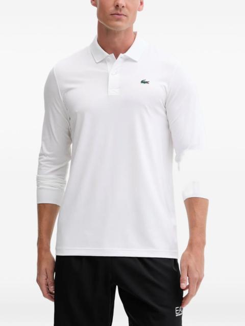 long-sleeve polo shirt