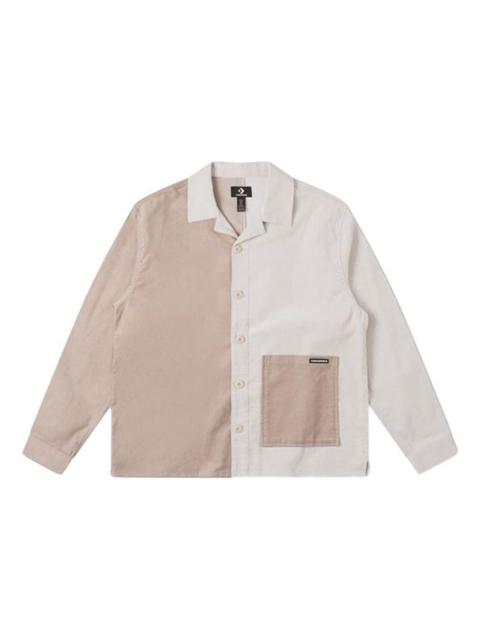 Converse Corduroy Woven Shirt 'Wonder Stone' 10025285-A02