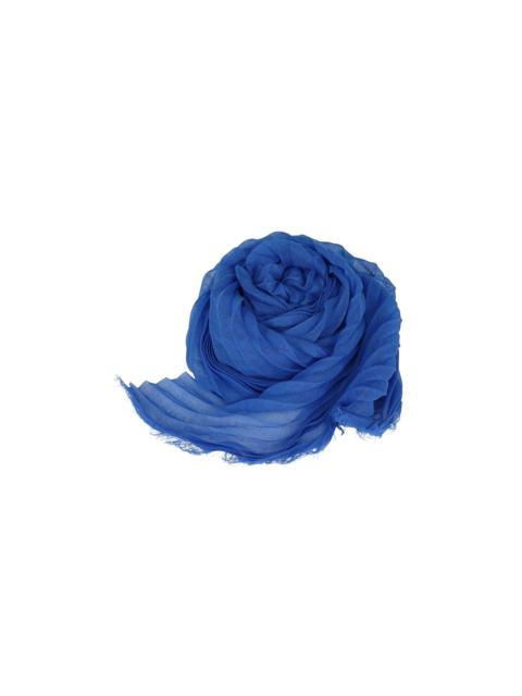FEATHER RAMIE PLEATS SCARF