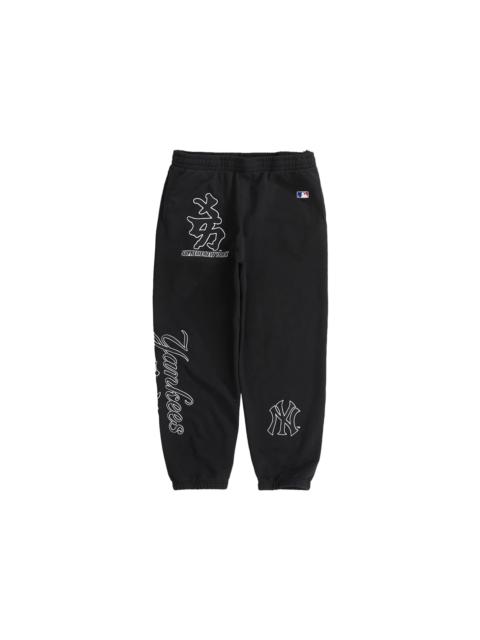 Supreme New York Yankees Kanji Sweatpant Black