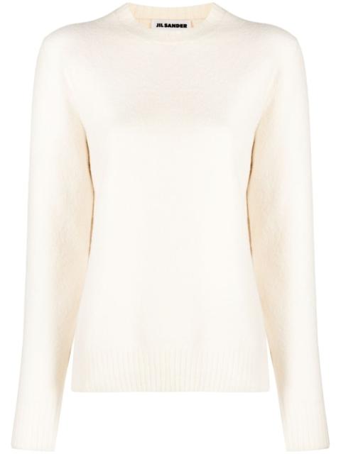 Harmony crew-neck wool jumper