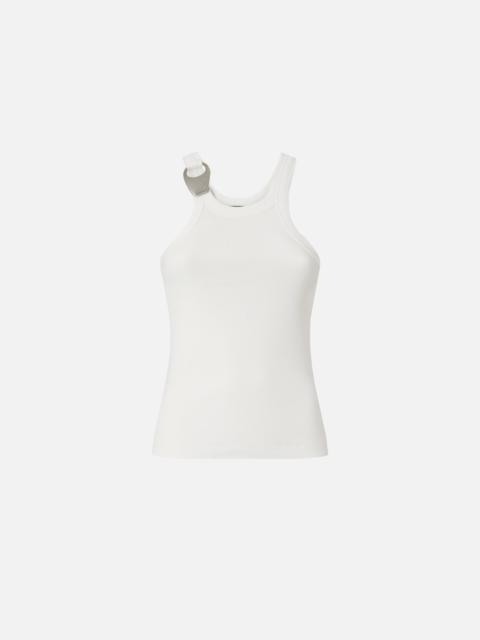 VEST TOP WITH PENDANT BUCKLE