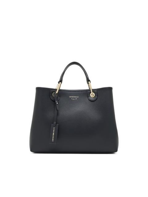 medium grain-leather tote bag