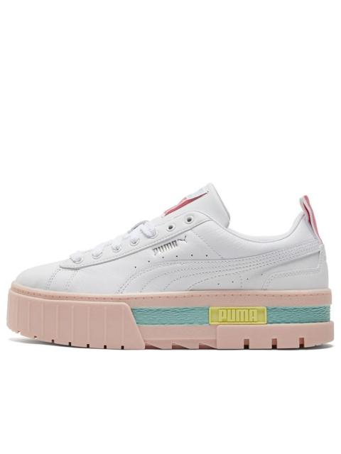(WMNS) PUMA Mayze Pop 'White Pink' 381889-01