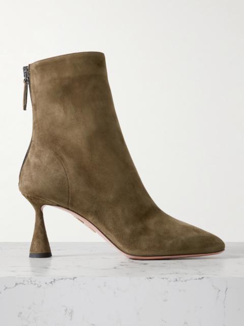 Amore 75 Suede Ankle Boots