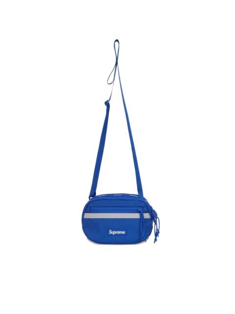 reflective-panel mini belt bag