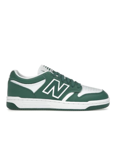 New Balance 480 Team Forest Green White