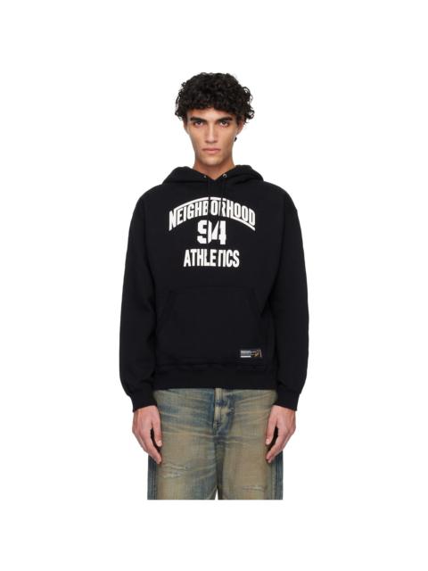 Black Plain Sweat Hoodie