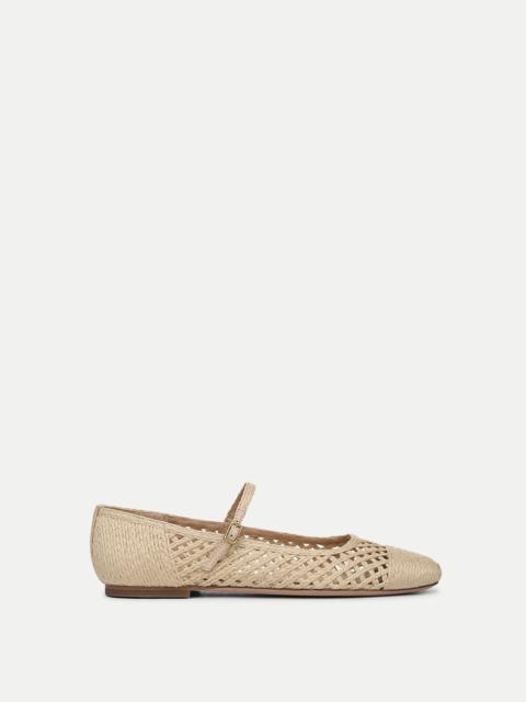 ELLIE RAFFIA FLAT