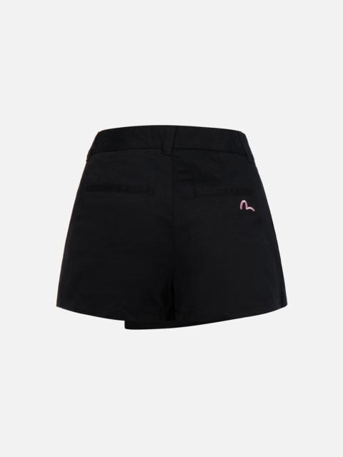 SEAGULL EMBROIDERY WOVEN SKORT