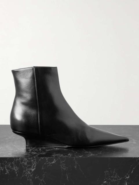 The Sharp leather ankle boots